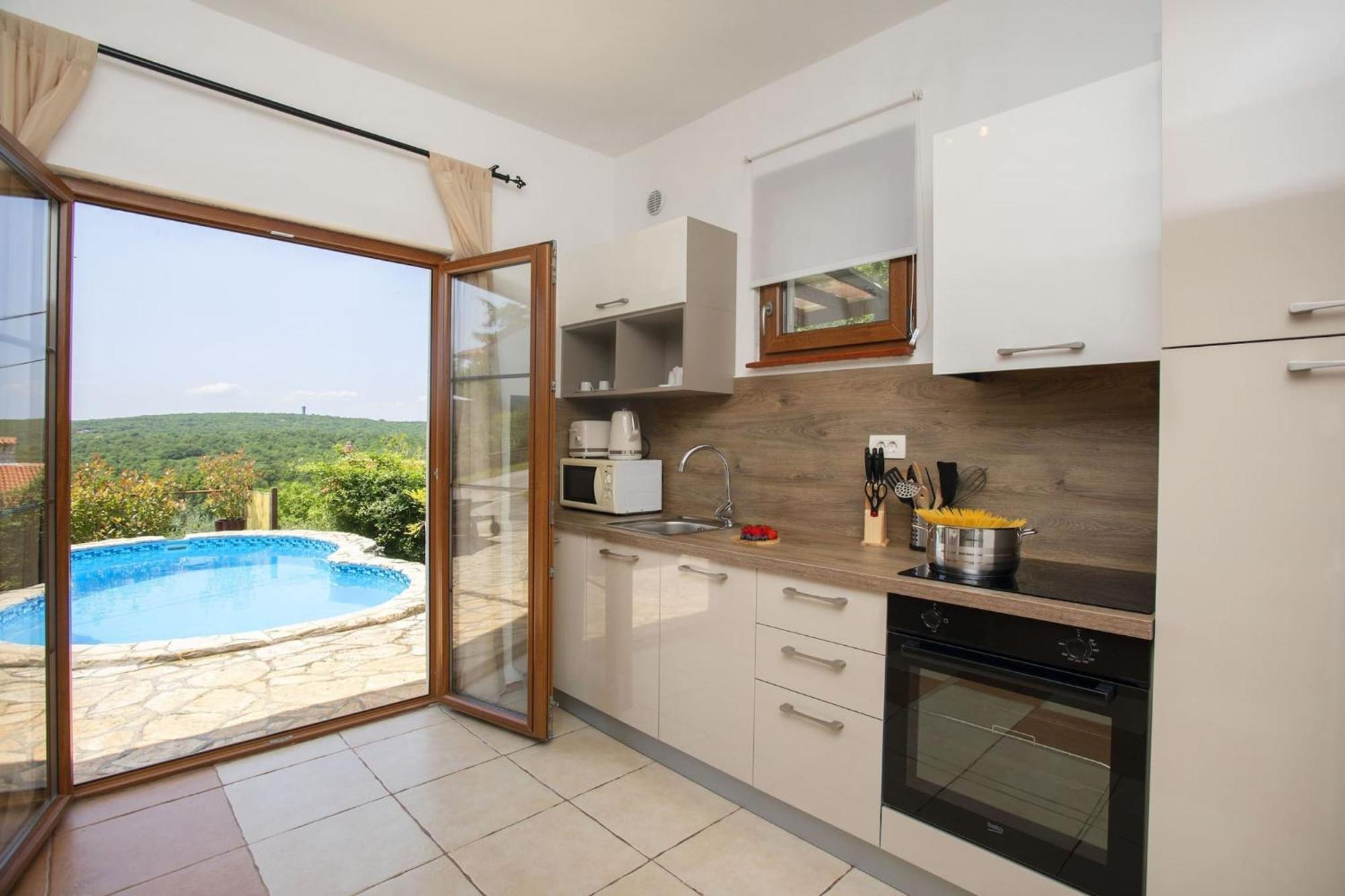 Holiday Home Deborah With Private Pool Labin  Extérieur photo