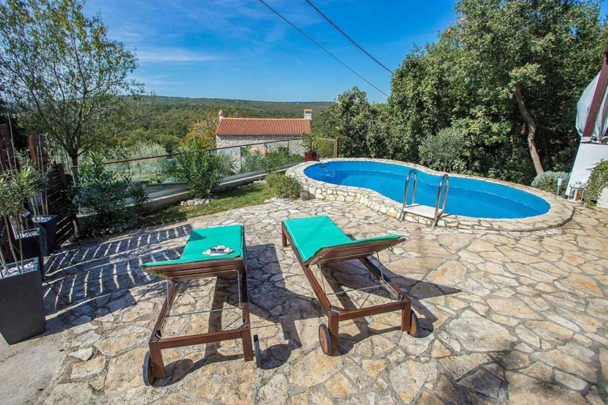 Holiday Home Deborah With Private Pool Labin  Extérieur photo